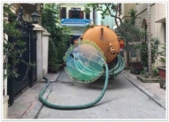 Bồn cầu bị nghẹt do không có ống thoát khí