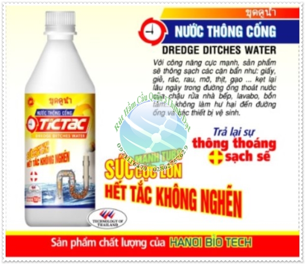 Cách xử lý bồn cầu bị nghẹt bằng men vi sinh.
